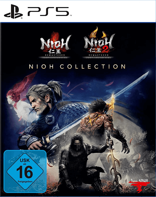 Nioh Remastered Complete Edition box art for Playstation 5
